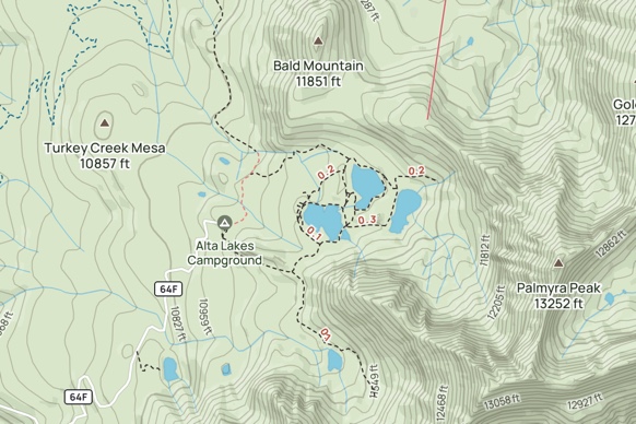 Overview of Alta Lakes