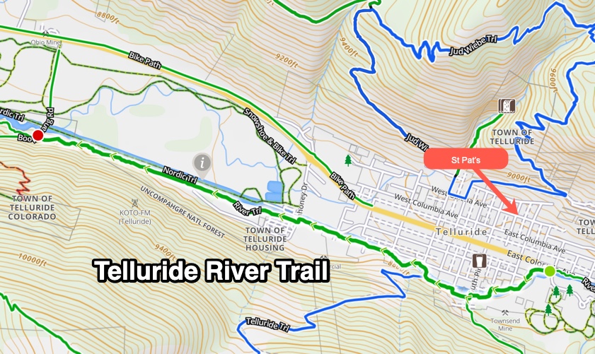 Telluride Town River Trail